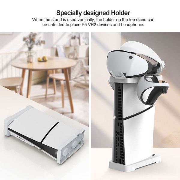 Game Console Dock Game Horizontal Base WHITE white