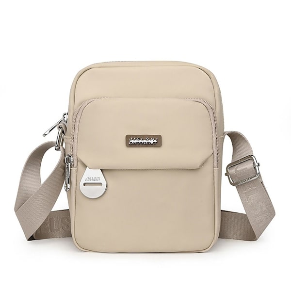 Enkel axelväska Crossbody-väska BEIGE BEIGE