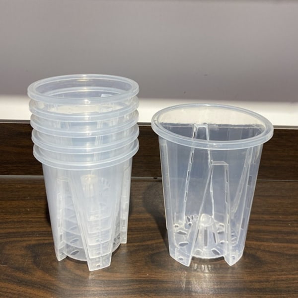 12kpl orkidearuukkuruukku reikillä 3,9 TUUMAA 12KPL 12kpl 3.9 inch12pcs