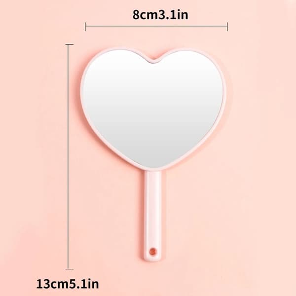 Love Makeup Mirror Mini Love Mirror MUSTA black