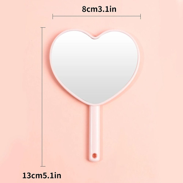 Love Makeup Spejl Mini Love Mirror PINK pink