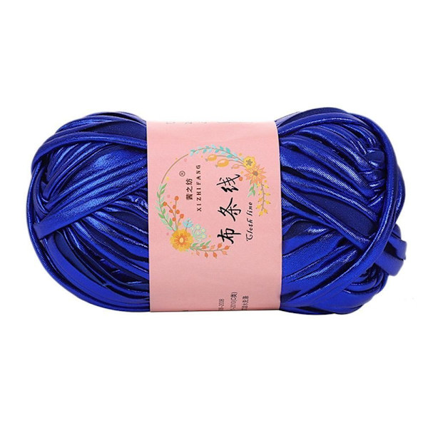 Virkattu lanka lankapallo ROYAL BLUE royal blue