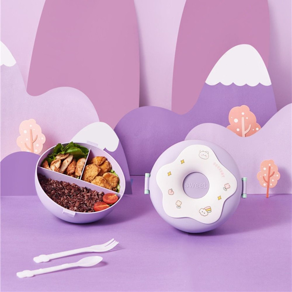 Lunchbox Fack Matlåda ROSA pink
