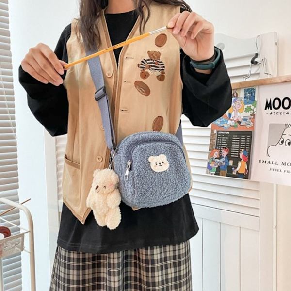 Korean Style Håndtasker Søde Små Tasker HVID white