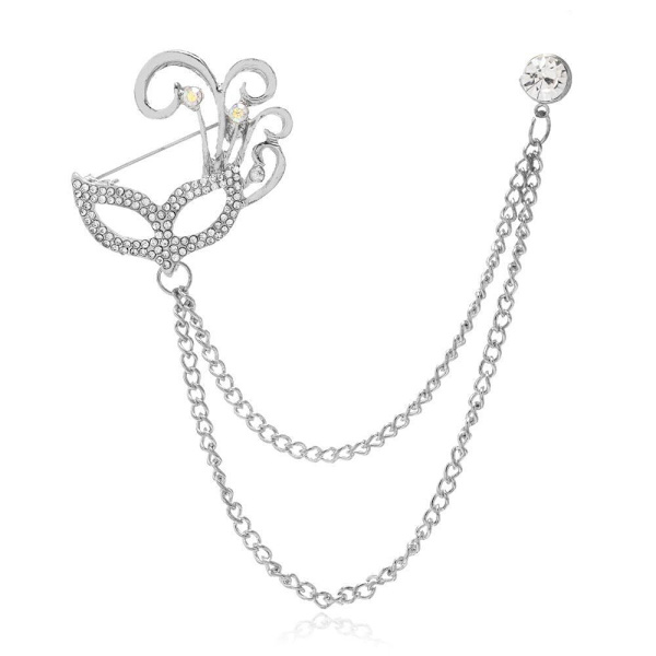 Brosch SILVER Silver