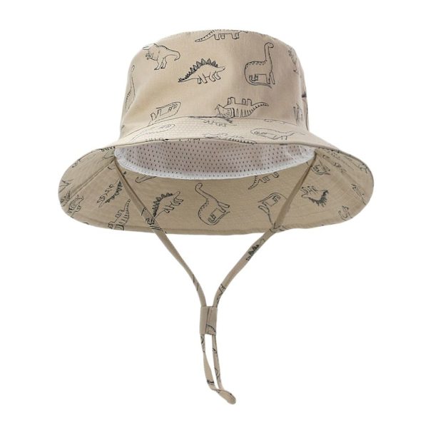Baby bøttehatt solhette KHAKI Khaki