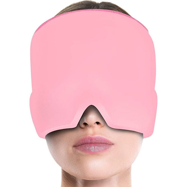 Kallkompressterapi Hatthuvud Massagerlock CAP Pink