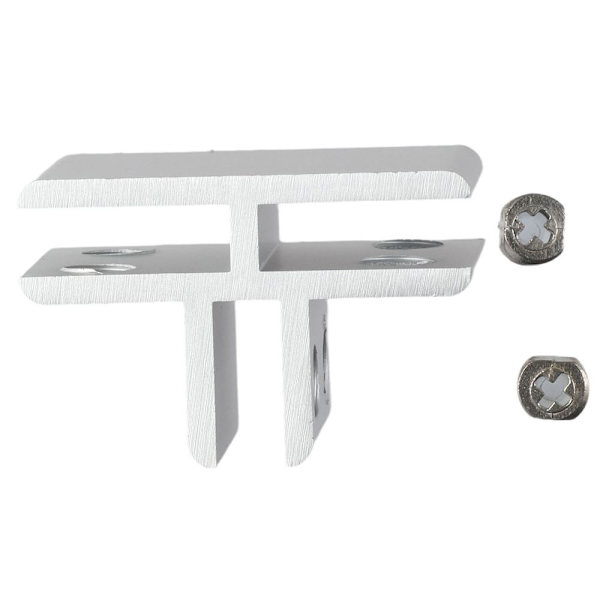 2-pack Glasklämma Partition Support 2 2 2