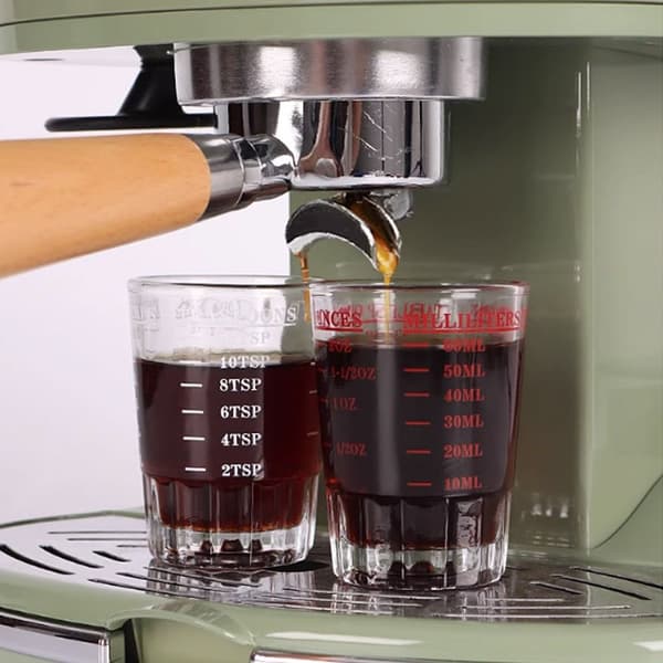 Espresso Shot Glas Mätglas VIT 60ML 60ML white 60ml-60ml