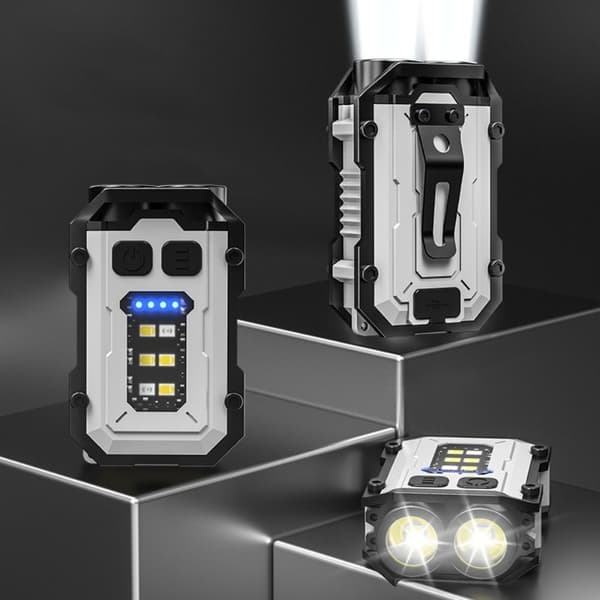 Avaimenperän valo Mini taskulamppu MUSTA black