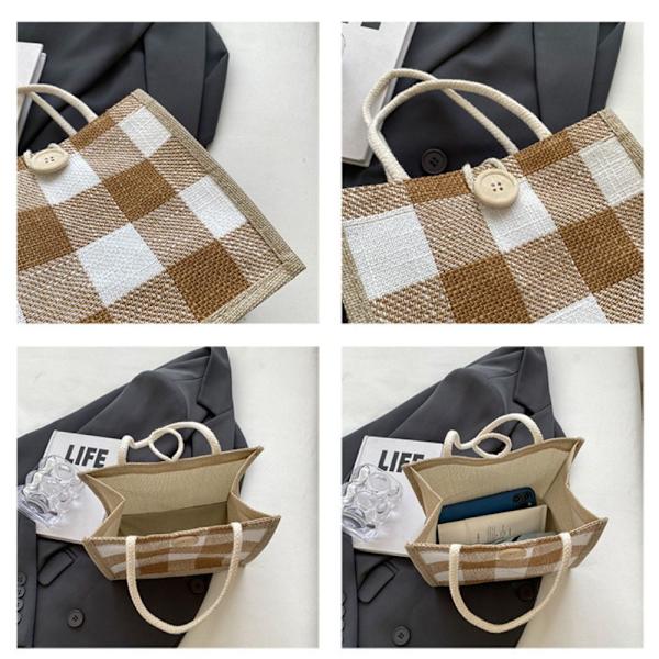 Madposer Tote Bag KHAKI KNAP KNAP khaki Button-Button