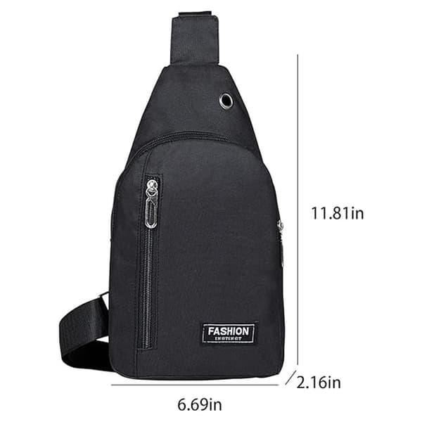 Axelremsväska Crossbody Axelväska GRÅ Grey