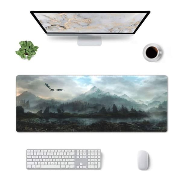 Musematte Tastatur Musematte Skrivebordsmatte