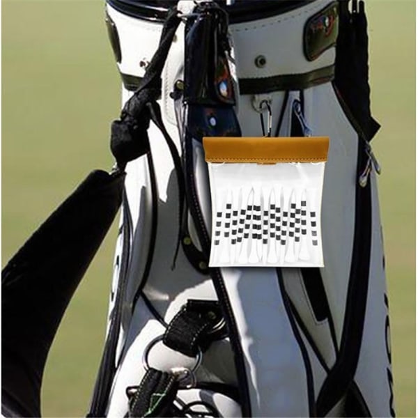 Golf Tees Holder Golf T-pussi Golf Tack Bag
