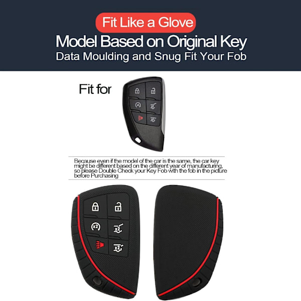 Key Case Cover Protector Keyless Entry Remote Hållare Keyless