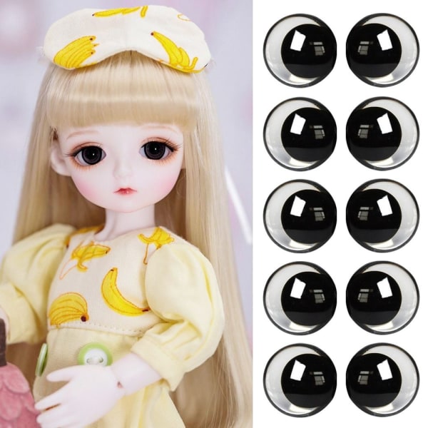 10 st/5 par Eyes Crafts Eyes Puppet Crystal Eyes 25MM 25MM 25mm