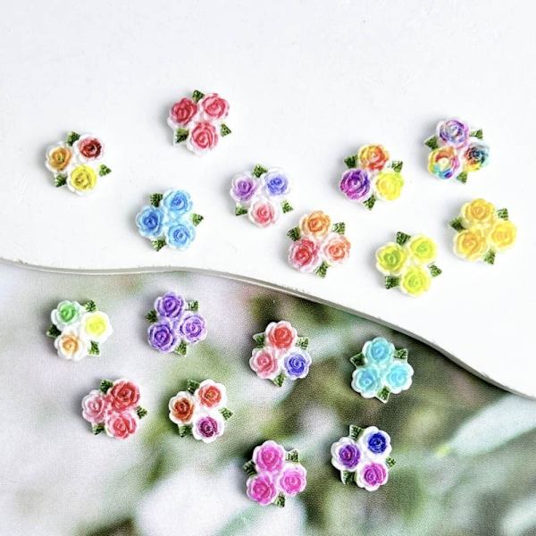 Nail Decor Flatback Ornamentti KELTAINEN Yellow