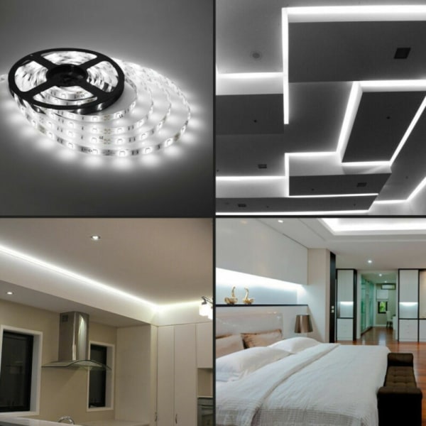 5050 LED Strip Lights Nattlampa VIT White