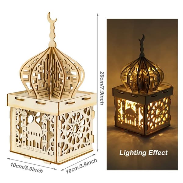 Eid Mubarak LED Lys STYLE 3 STYLE 3