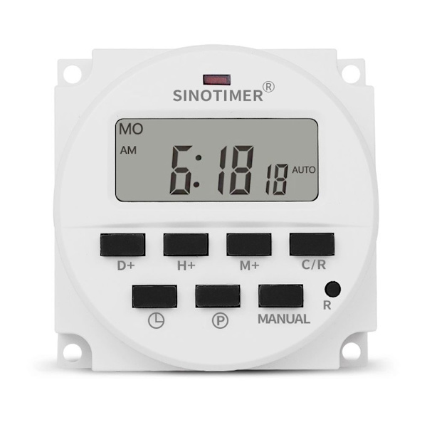 Tidströmbrytare Tidreläkontroll 220V TIMER 220V TIMER 220V Timer
