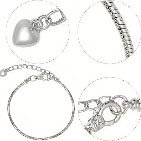 Armband Ormlänk Basiskedja Hummerlås