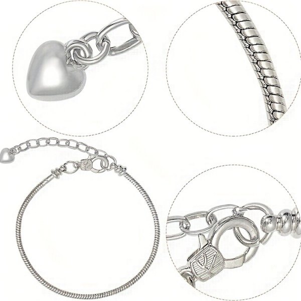 Armbånd Snake Bone Basic Chain Lobster Buckle