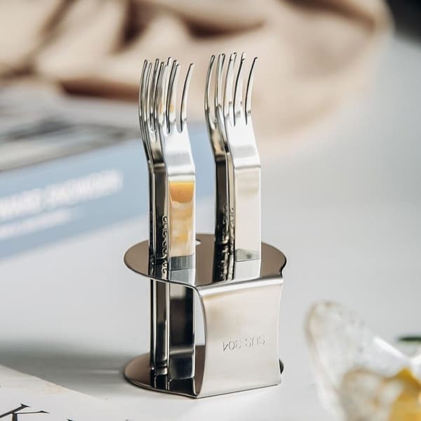 Fruktgaffelset Dessertgaffel SILVER SILver