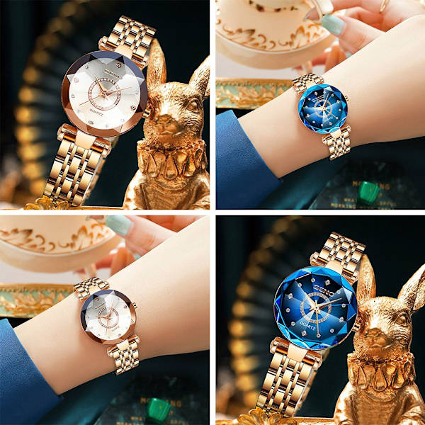 Dameklokke Quartz Armbåndsur 2 2