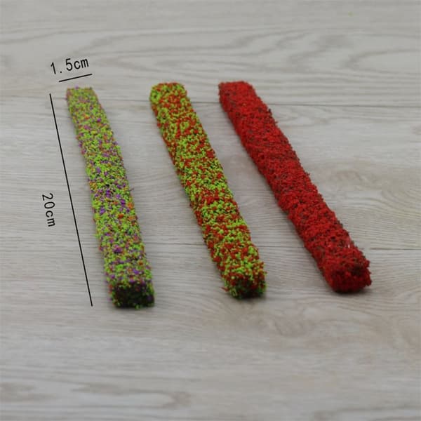 3 ark miniatyr hagedekor holdbar statisk 3 3 3