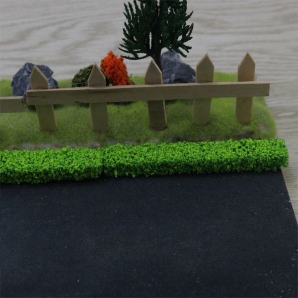 3-arks miniatyrträdgårdsinredning Hållbar statisk 6 6 6