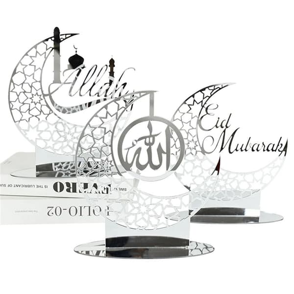 Eid Mubarak Dekor Ramadan Ornament 3 3