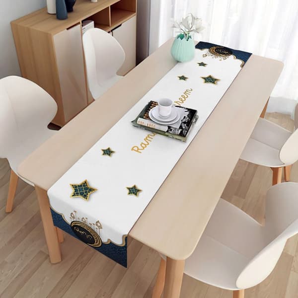 Eid Mubarak Bordløper Ramadan Dekorasjon Eid Mubarak Bord