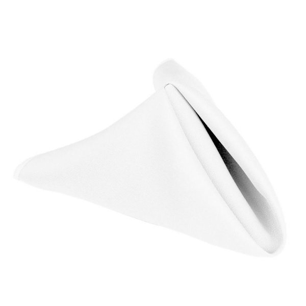 Bordsservettnäsduk VIT white