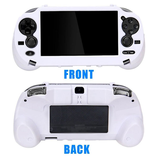 Spelkontrollfodral Gamepad Handgrepp VIT white