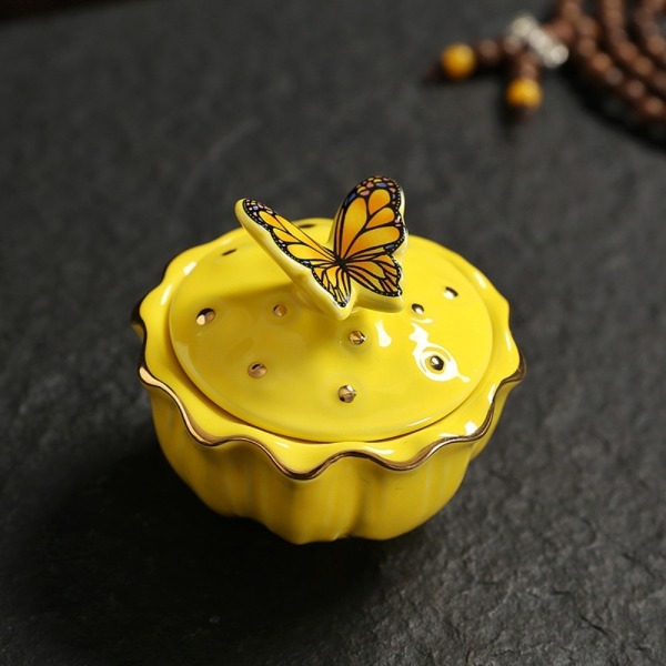 Butterfly Tea Jar keraamiset purkit 7 7 7