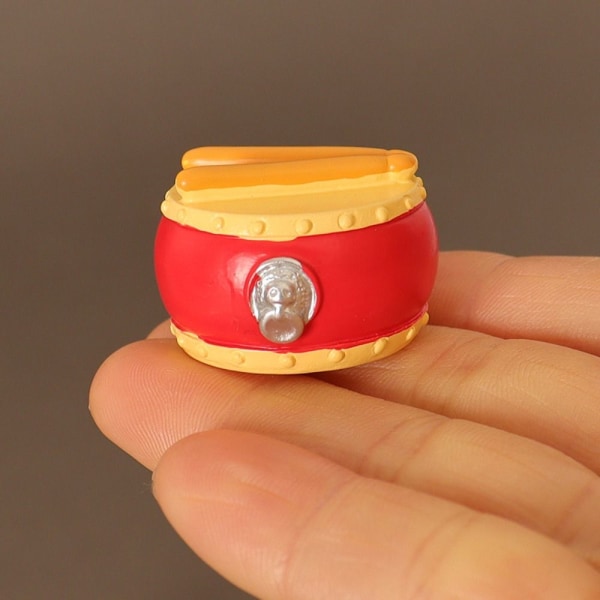 Dukkehus Miniatyr World Musical Instruments Ancient Style Drum