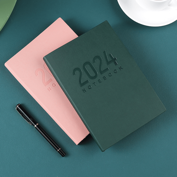 2024 Dagbog 2024 Planlægningsnotesbog STIL A-GRÅ STIL A-GRÅ Style A-Grey