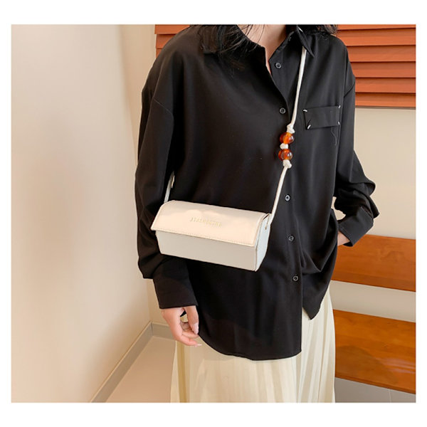 Axelväska Messenger Bag VIT White