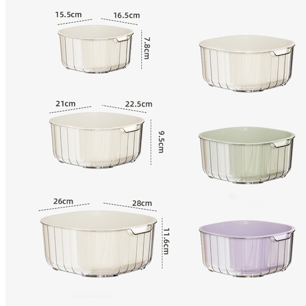 Tömkorg Grönsakstvättställ VIT 2,5L 2,5L white 2.5L-2.5L