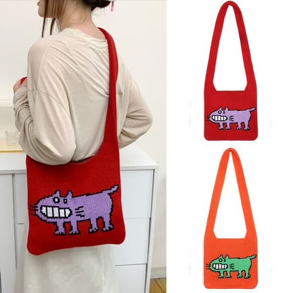 Skuldertaske Tote Tasker RØD Red