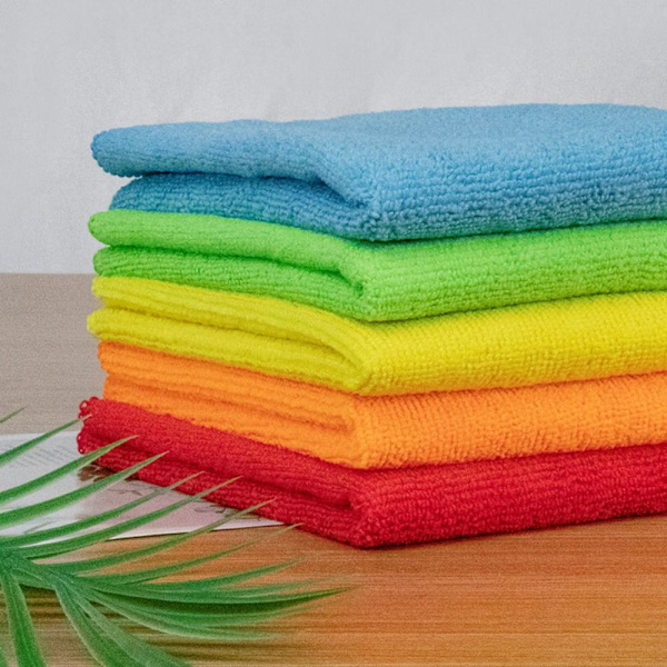 Mikrofiber rengøringsklud Anti-fedt aftørringsklude BLÅ blue