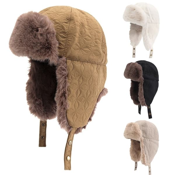 Trapper Hat Lue HVIT white