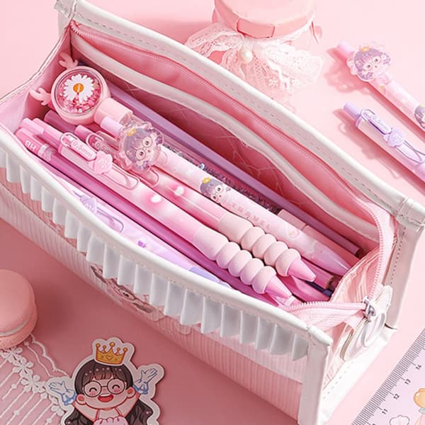 Penalhus Taske PINK Pink