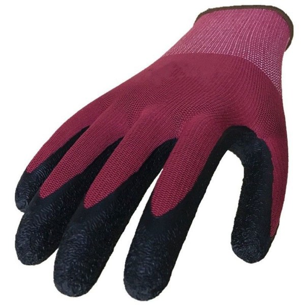 Work Safe Gloves Gummibeleggshansker S/7 S/7 S/7