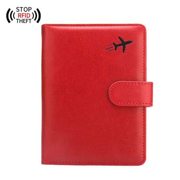 RFID-yrityspassin cover luottokorttikotelo CASE Red