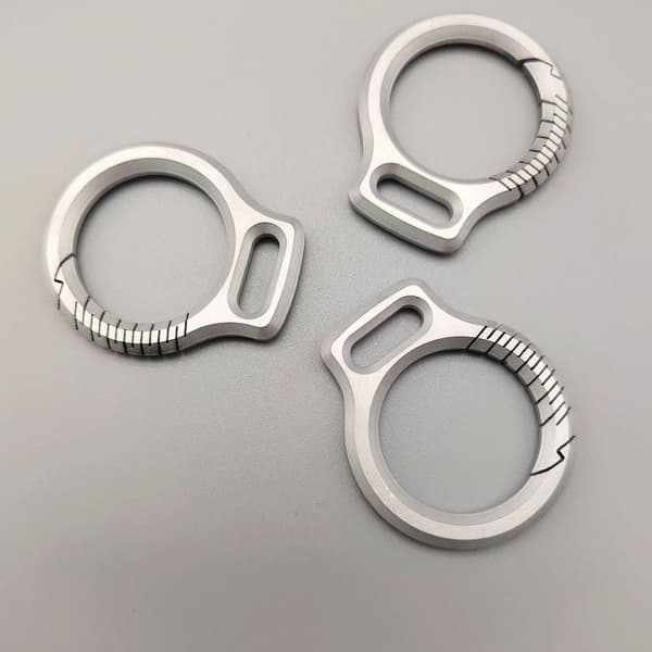 Nøgleringe Titanium Alloy KeyRings 3 3 3