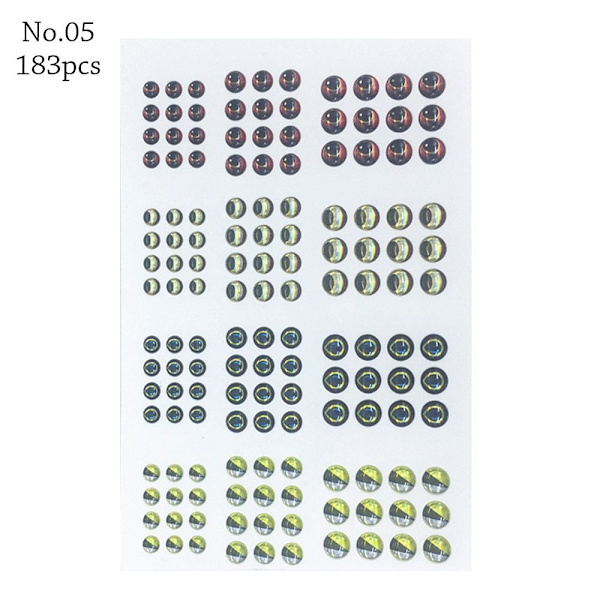 Fish Lure Eyes 3D Holographic eye NO.05 NO.05 No.05