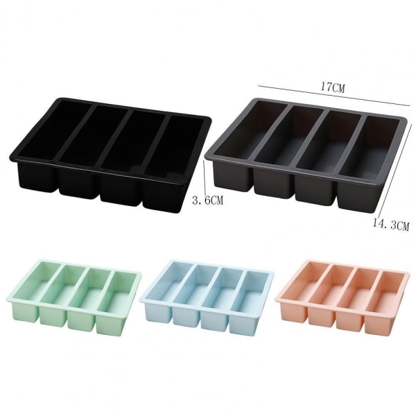 Cocktails Popsicle Frugt Popsicle Form SORT UDEN LÅG Black Without Lid-Without Lid