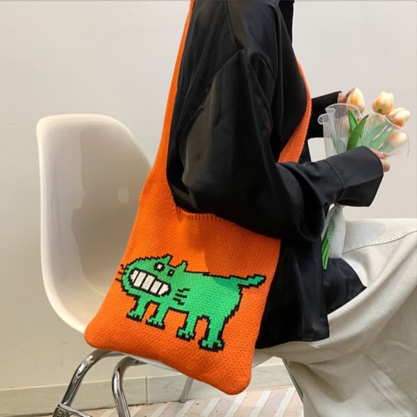 Skuldertaske Tote Tasker ORANGE Orange