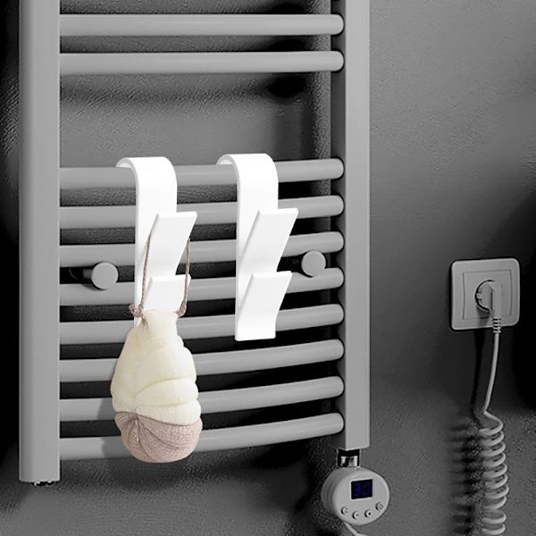 4 stk Radiator tørkestativ Håndklehenger Kleshenger
